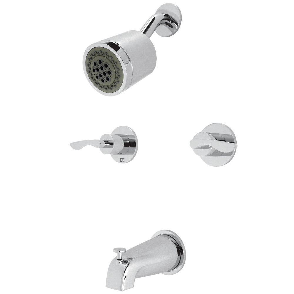 Serena Two-Handle Tub and Shower Faucet
