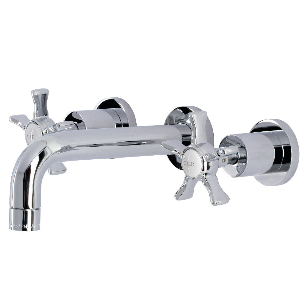 Kingston Brass KS8128NX Hamilton Two-Handle Wall Mount Bathroom Faucet