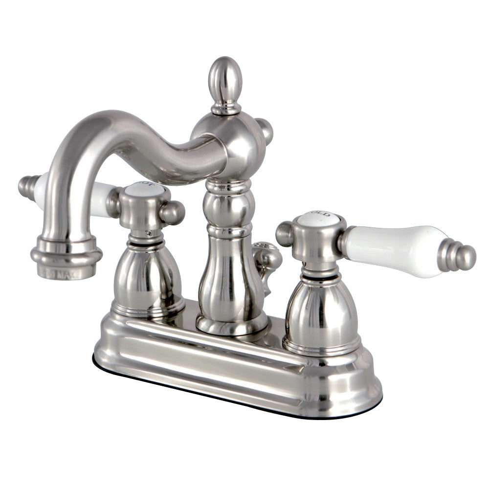 Kingston Brass KS1605BPL 4 in. Centerset Bathroom Faucet