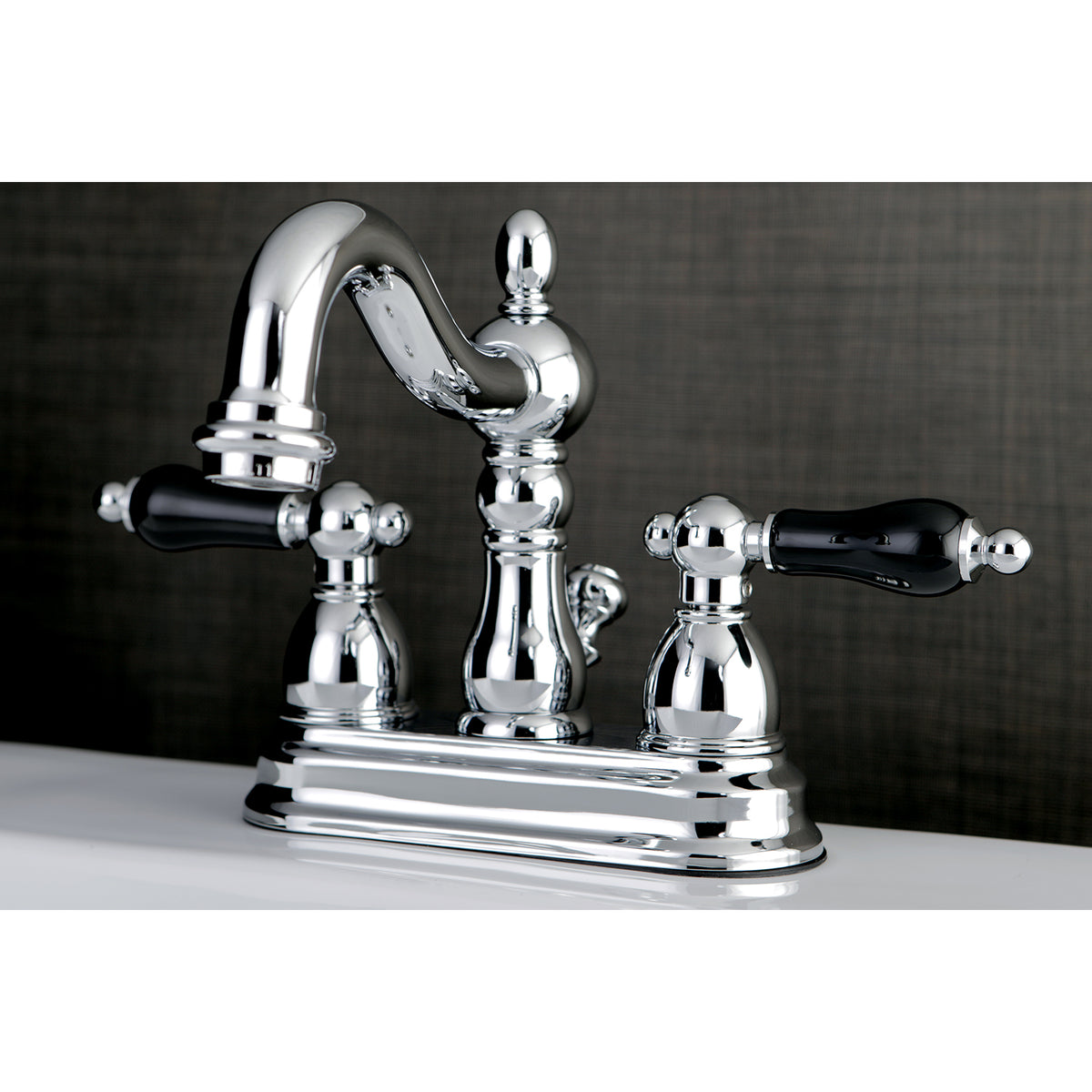 Kingston Brass KB1601PKL 4 in. Centerset Bathroom Faucet
