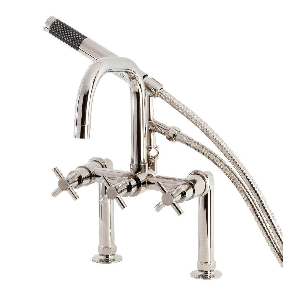 Aqua Vintage Concord Deck Mount Clawfoot Tub Faucet