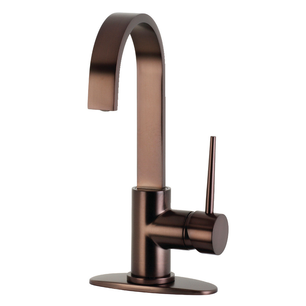 Kingston Brass LS8610NYL New York One-Handle 1-Hole Deck Mounted Bar Faucet