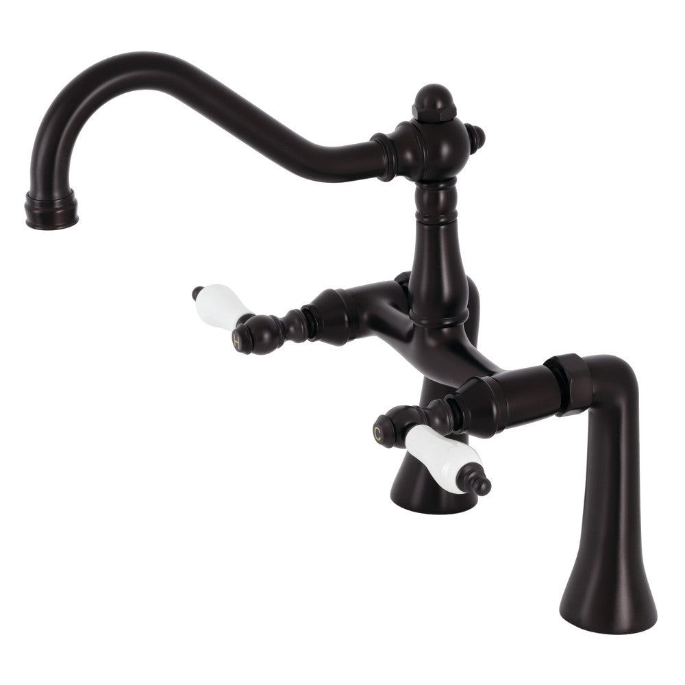 Restoration Deck Mount Clawfoot Tub Faucet