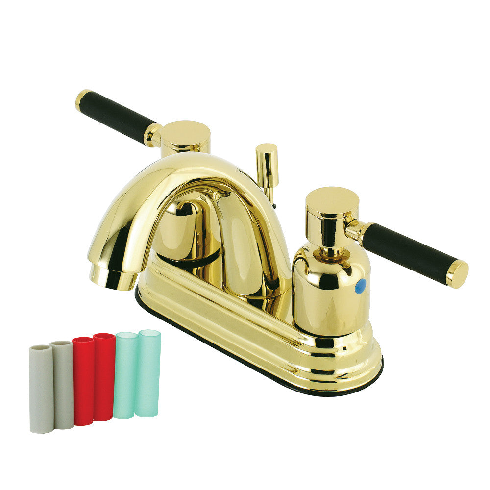 Kingston Brass KB8618DKL 4 in. Centerset Bathroom Faucet