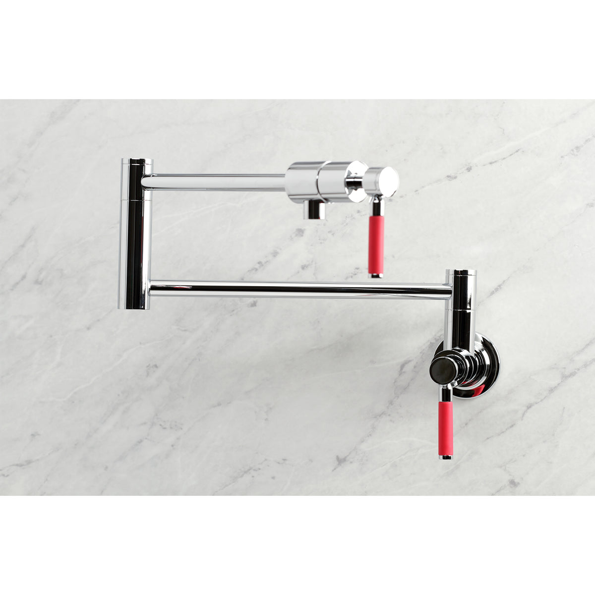 Kingston Brass KS4106DKL Kaiser Wall Mount Pot Filler