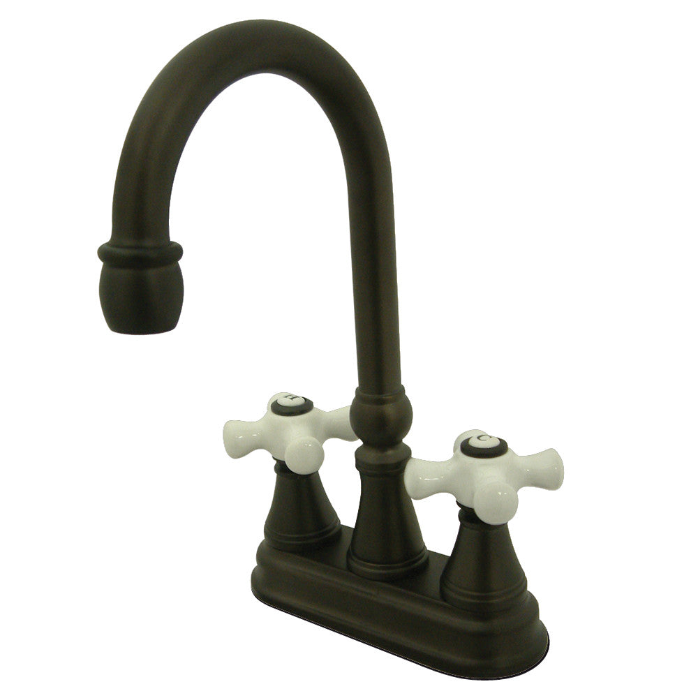 Kingston Brass KS2498PX Governor Bar Faucet Without Pop-Up
