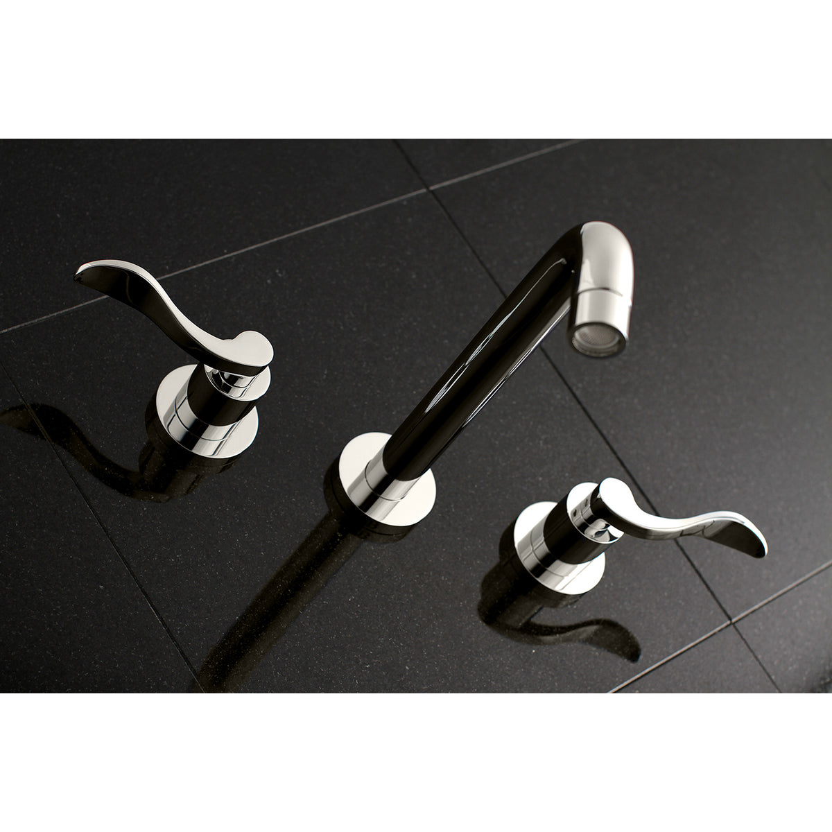 NuWave Two-Handle Wall Mount Tub Faucet