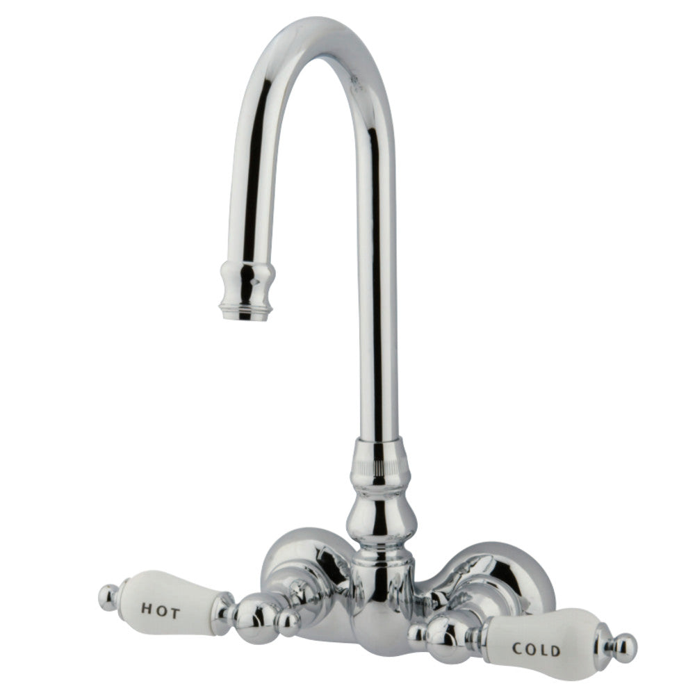 Vintage 3-3/8-Inch Wall Mount Tub Faucet