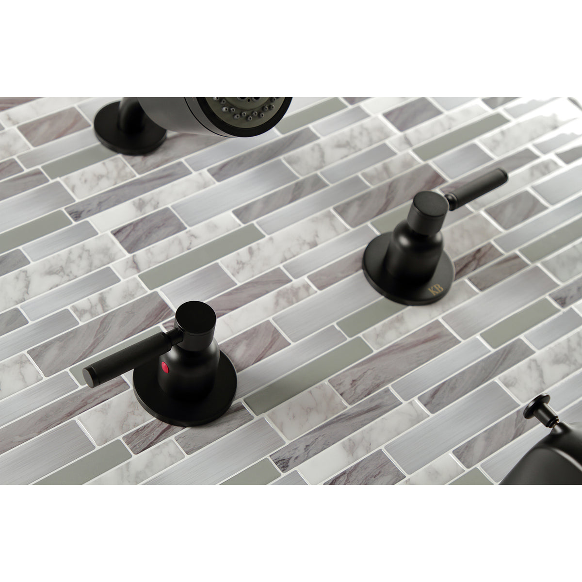 Kaiser Two-Handle Tub and Shower Faucet