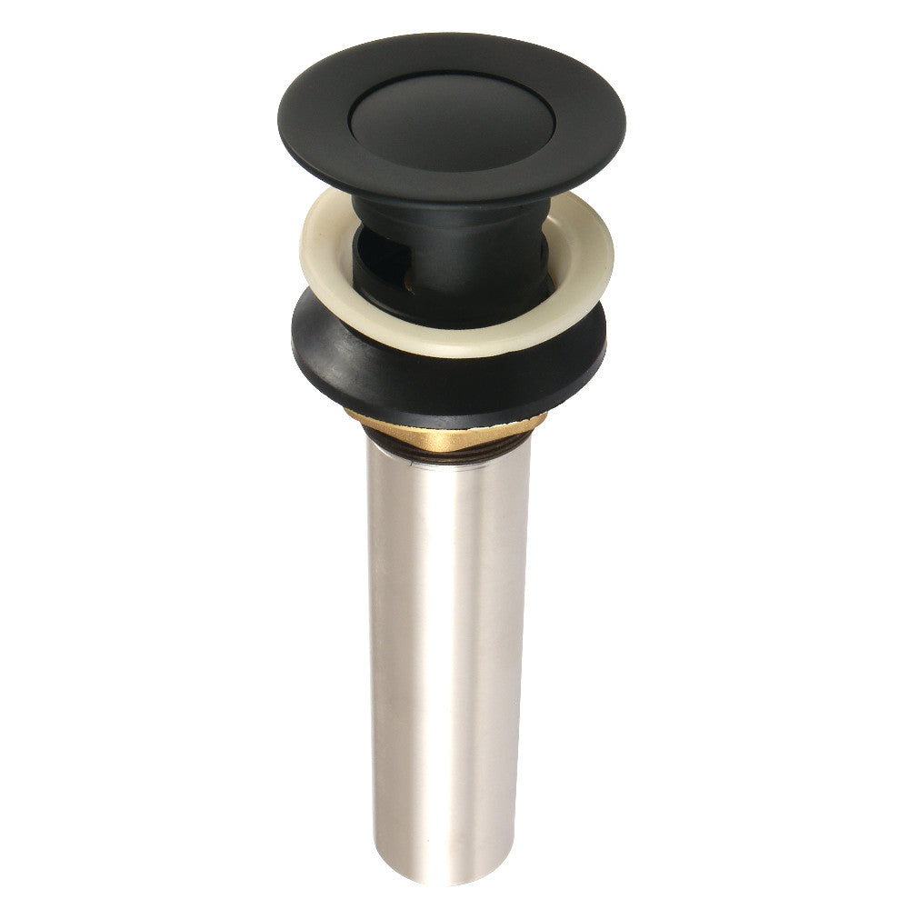 Kingston Brass Complement Push-Up Drain with Overflow
