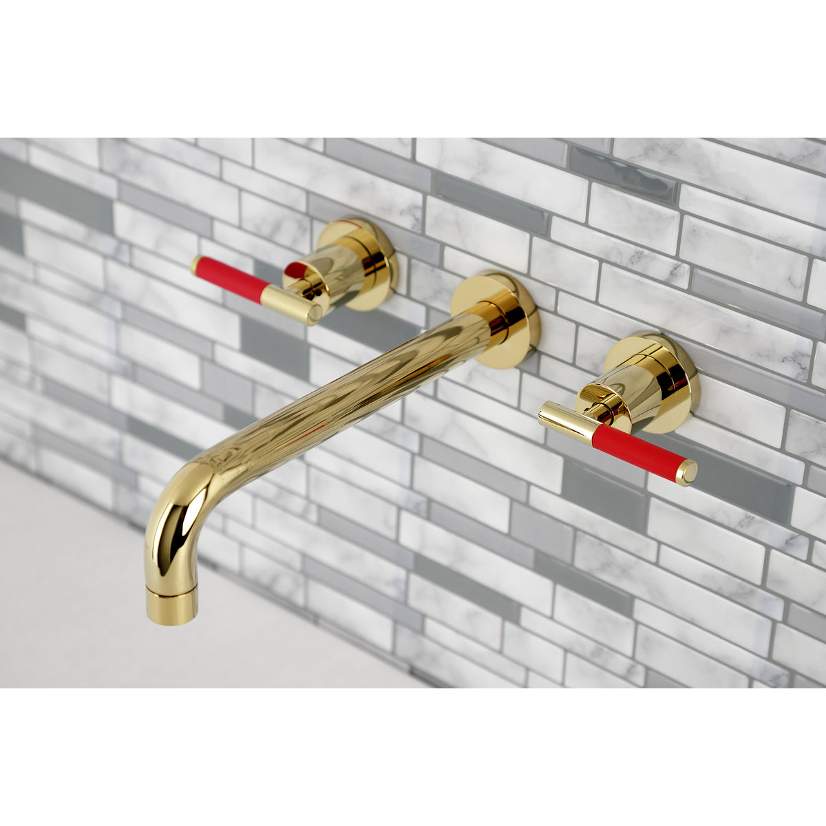 Kaiser 2-Handle Wall-Mount Roman Tub Faucet
