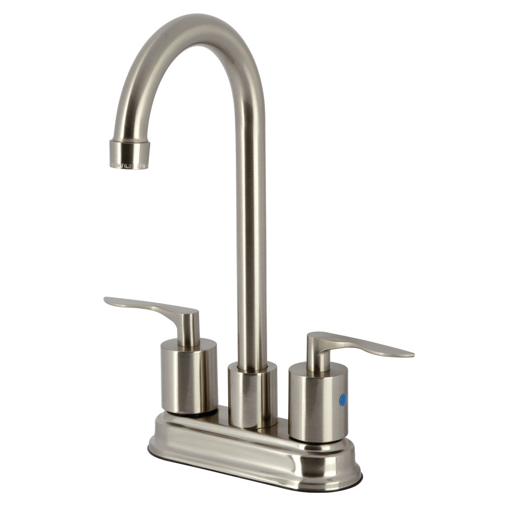 Kingston Brass KB8490SVL Two-Handle 2-Hole Deck Mount Bar Faucet
