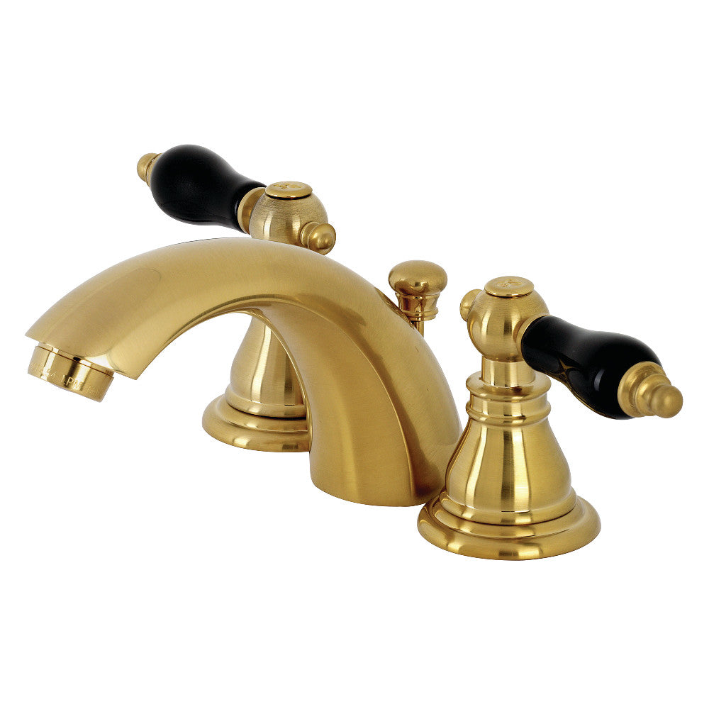 Kingston Brass KB958AKL Duchess Widespread Bathroom Faucet with Plastic Pop-Up