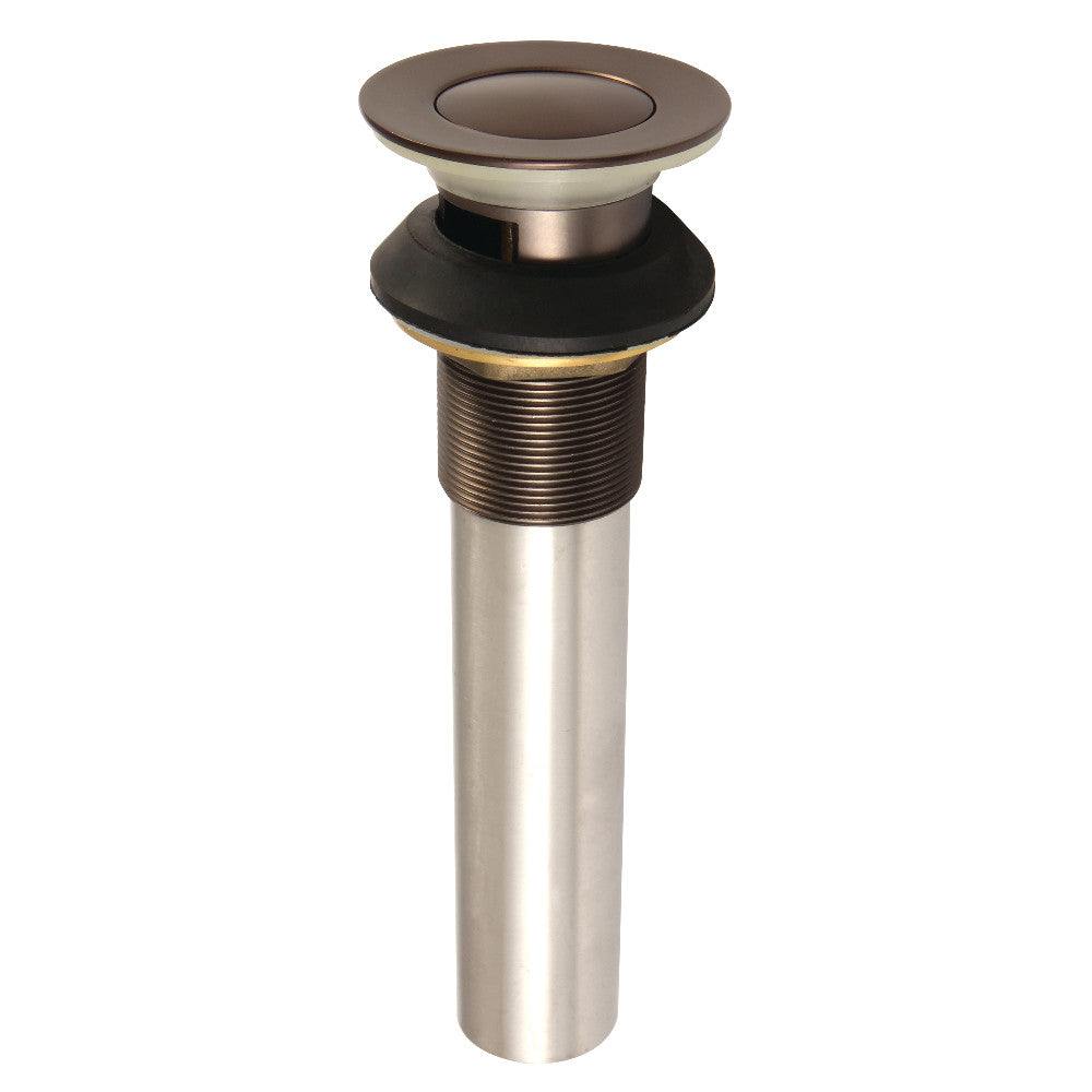 Kingston Brass Complement Push-Up Drain with Overflow