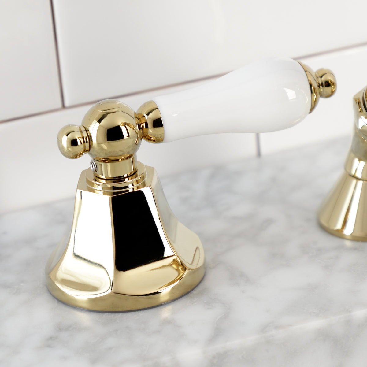 Kingston Brass Deck Mount Hand Shower with Diverter for Roman Tub Faucet