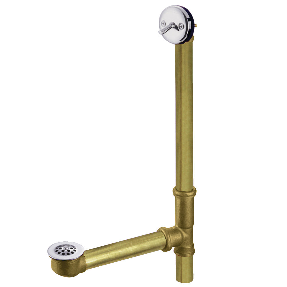 Kingston Brass 20-Inch Trip Lever Waste and Overflow with Grid