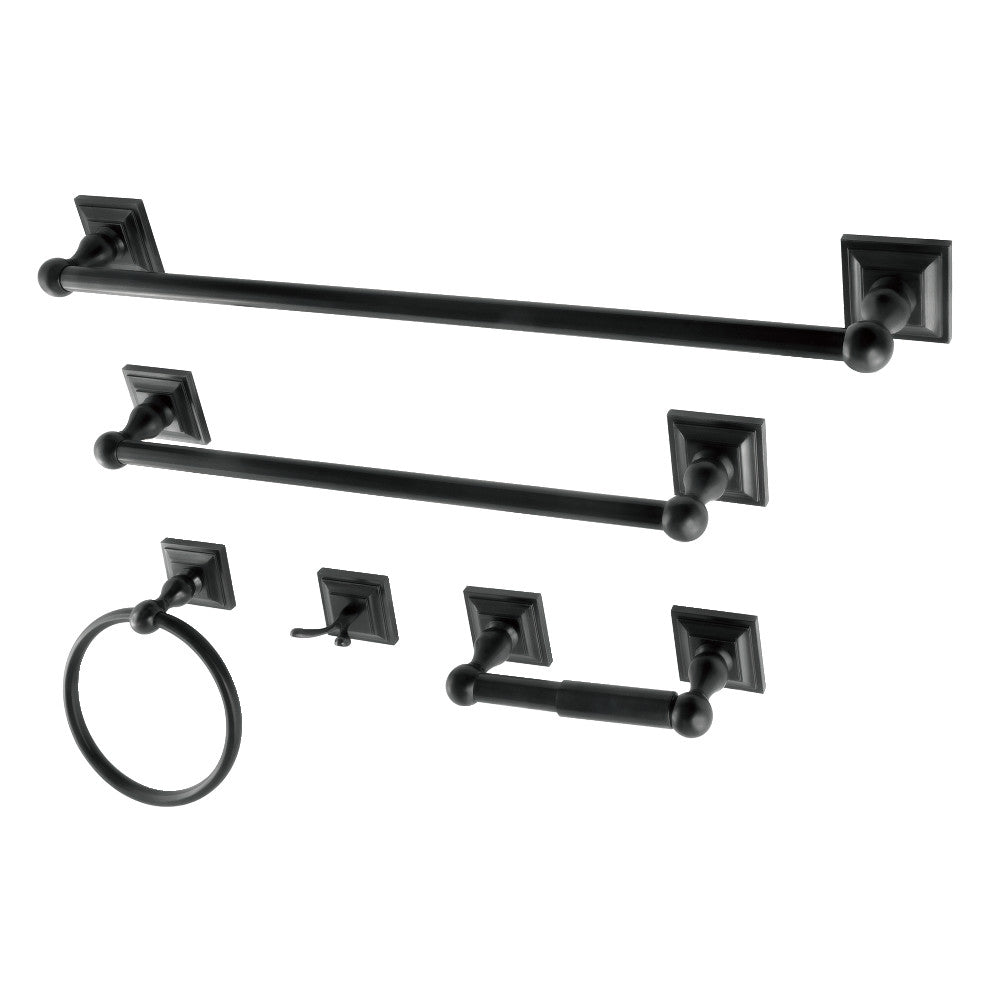 Kingston Brass Serano 5-Piece Bathroom Accessory Set