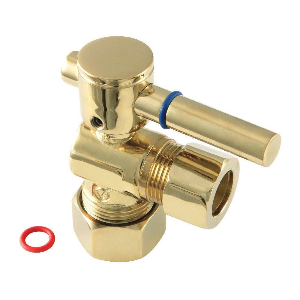Kingston Brass 5/8&quot; OD Comp X 1/2&quot; OD Comp Angle Stop Valve