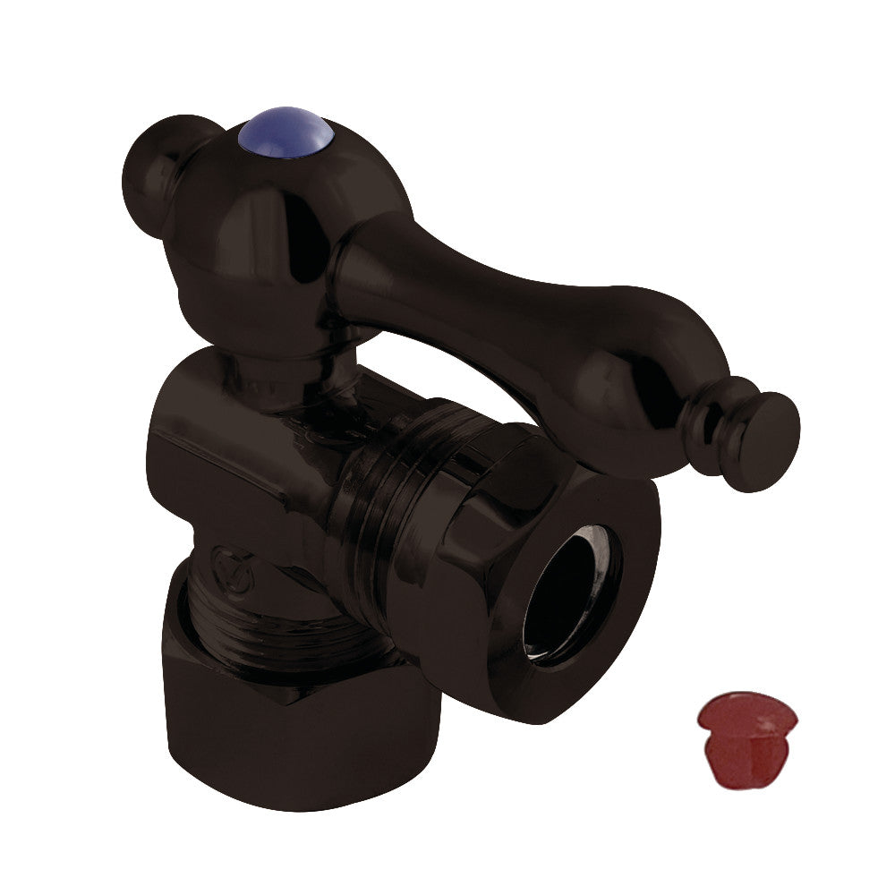 Kingston Brass 5/8&quot; OD Comp X 1/2&quot; or 7/16&quot; Slip Joint Angle Stop Valve