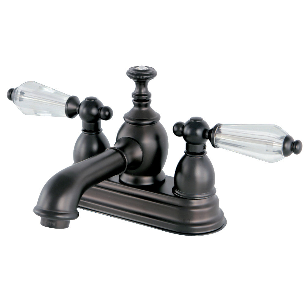 Kingston Brass KS7005WLL 4 in. Centerset Bathroom Faucet