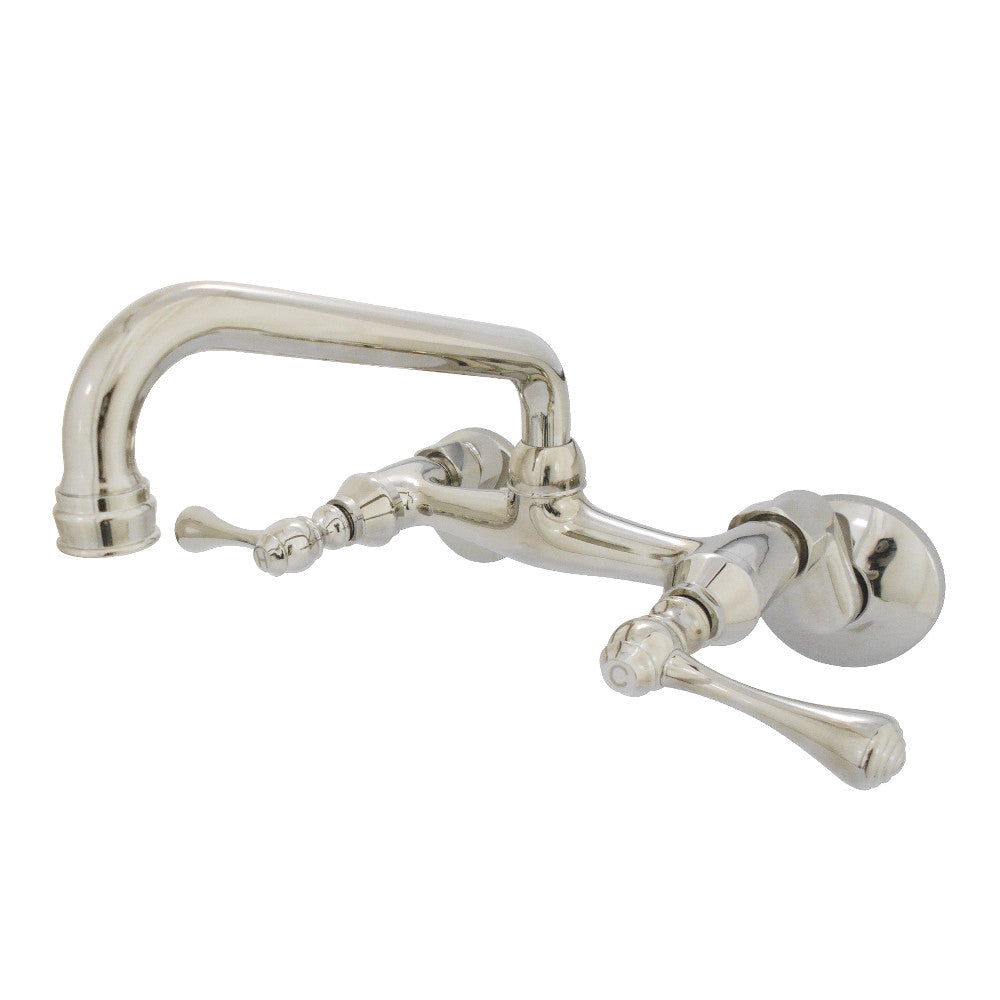 Kingston Brass KS313SB Kingston Two Handle Wall Mount Kitchen Faucet