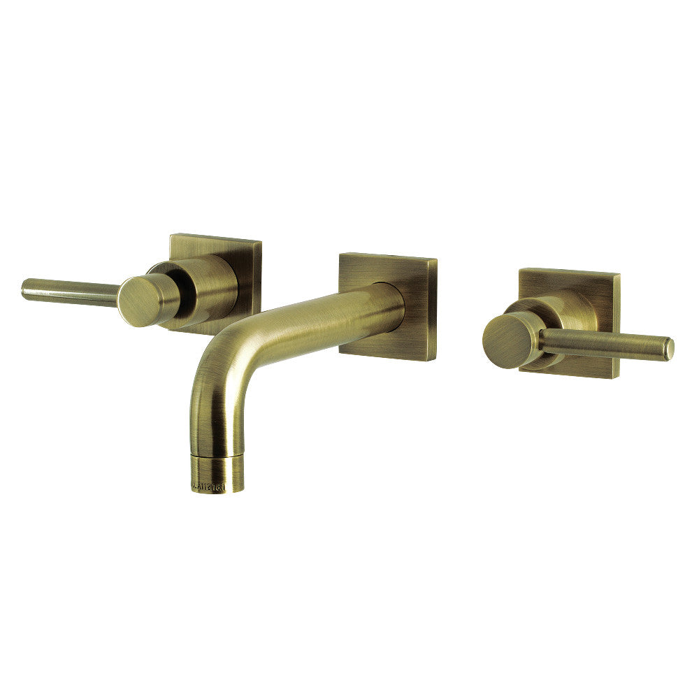 Kingston Brass KS6120DL Concord Two-Handle Wall Mount Bathroom Faucet