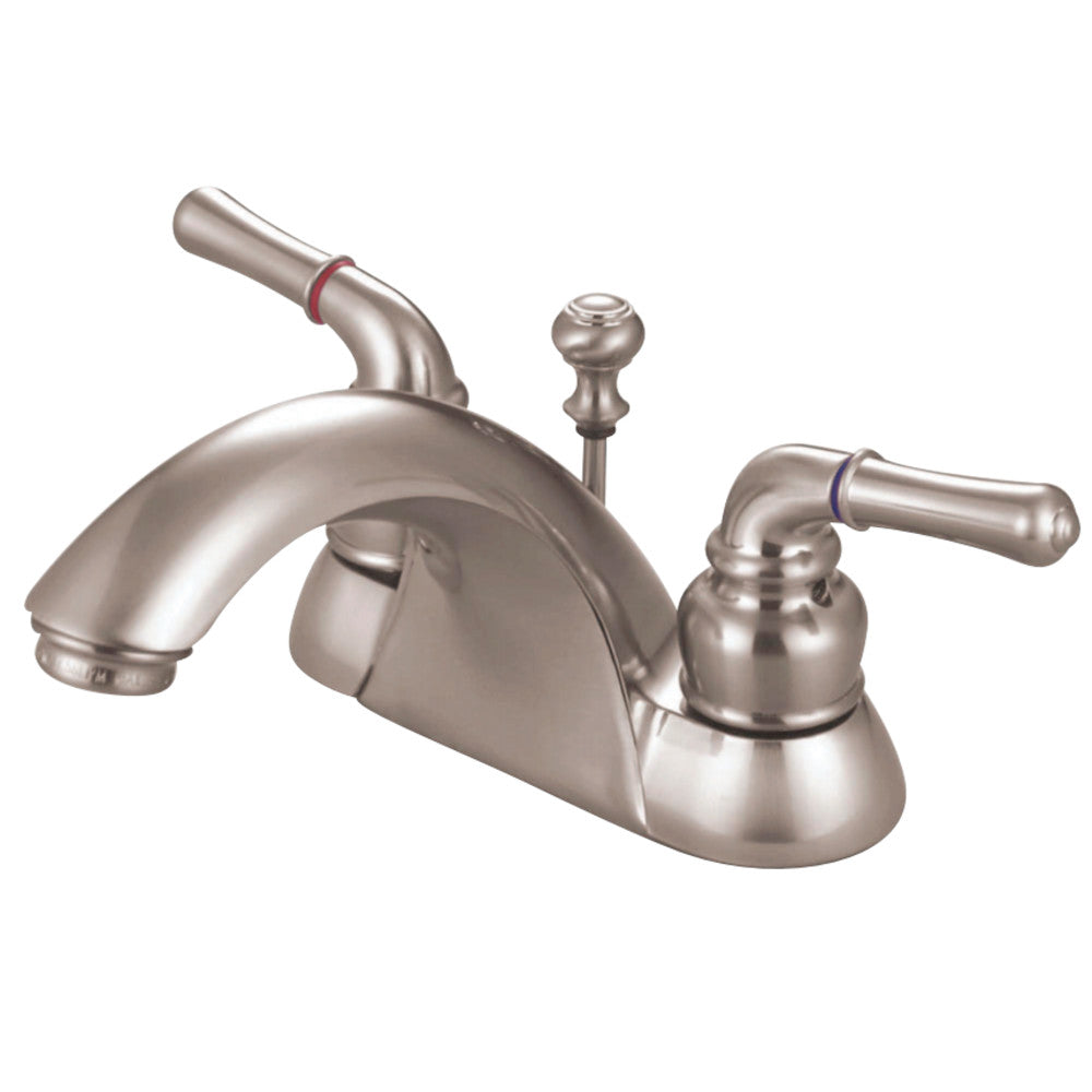 Kingston Brass KB2622B Naples 4 in. Centerset Bathroom Faucet