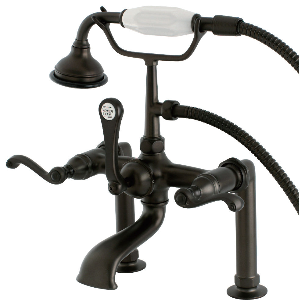 Aqua Vintage Royale Deck Mount Clawfoot Tub Faucet