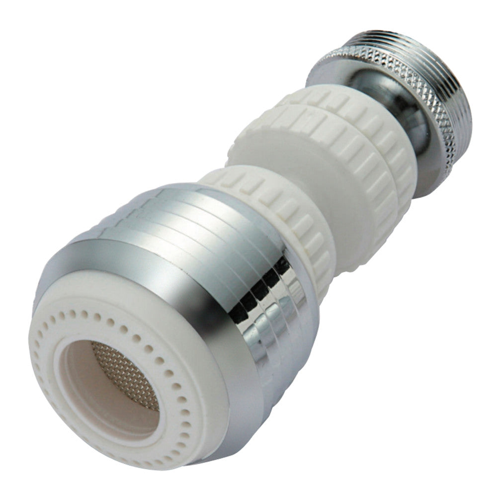 Kingston Brass KA221C20 Double Swivel Kitchen Aerator with Brass Ball Joint