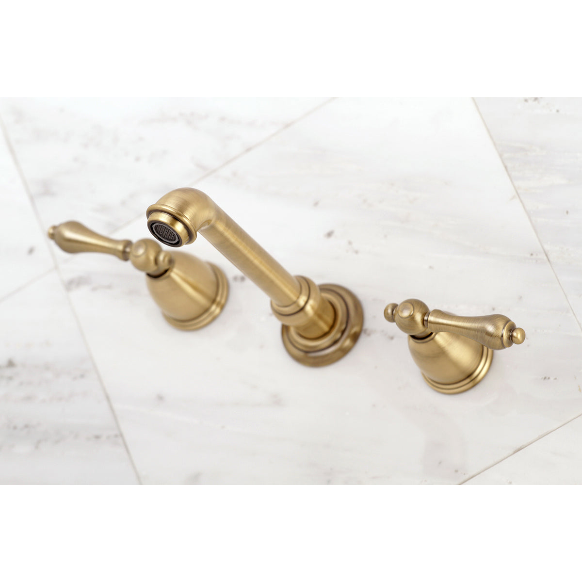 English Country Wall Mount Roman Tub Faucet