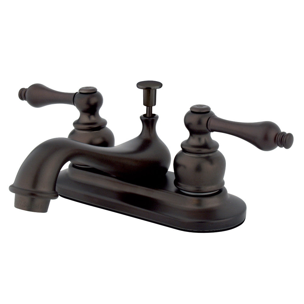 Kingston Brass KB602AL Restoration 4 in. Centerset Bathroom Faucet