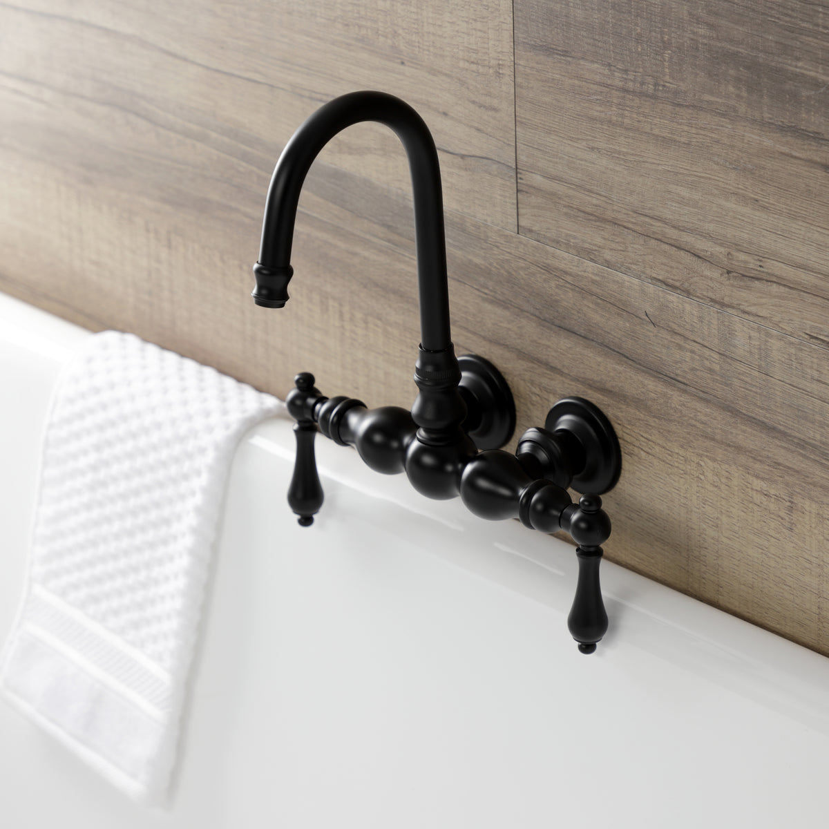 Aqua Vintage 39510 Inch Wall Mount Tub Faucet