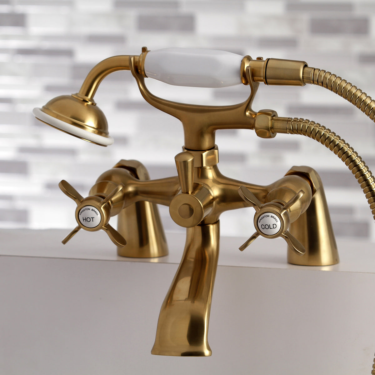 Essex Clawfoot Tub Faucet with Hand Shower