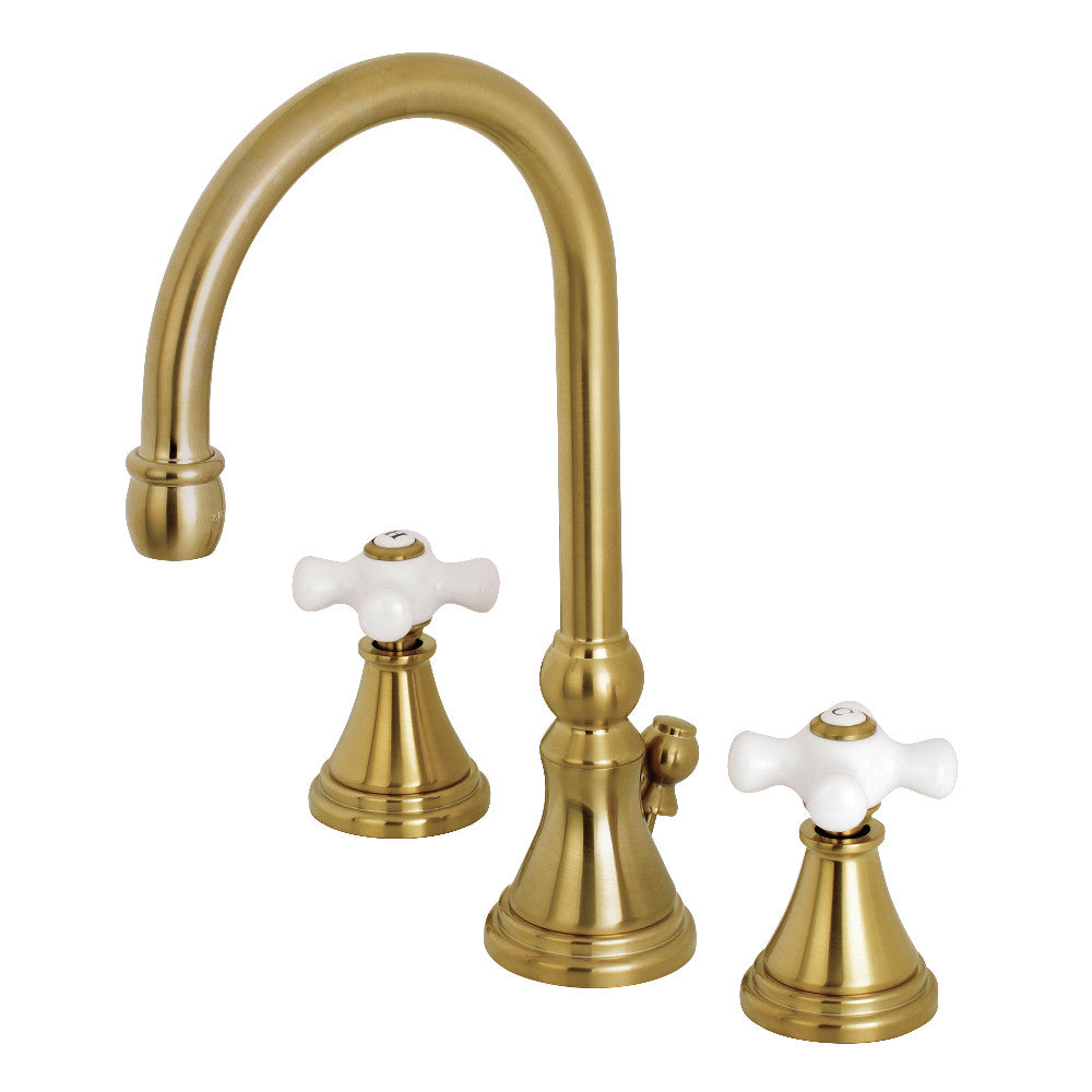 Kingston Brass KS2983PX Governor Widespread Bathroom Faucet