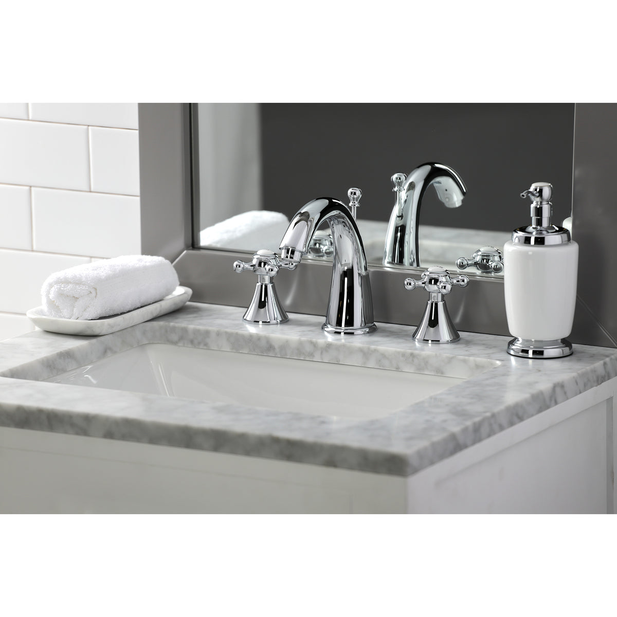 Kingston Brass KS2971BX 8 in. Widespread Bathroom Faucet