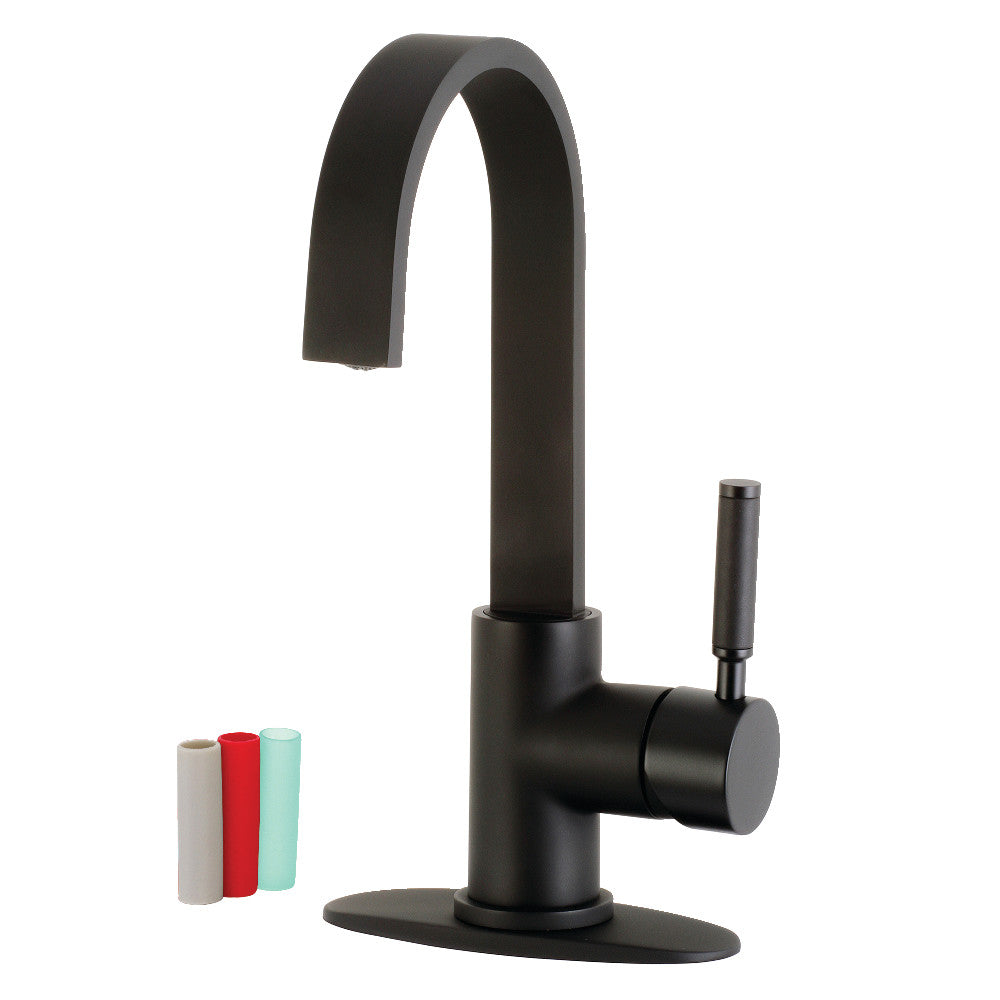 Kingston Brass LS8618DKL Kaiser One-Handle 1-Hole Deck Mounted Bar Faucet