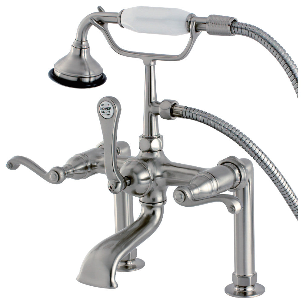Aqua Vintage Royale Deck Mount Clawfoot Tub Faucet