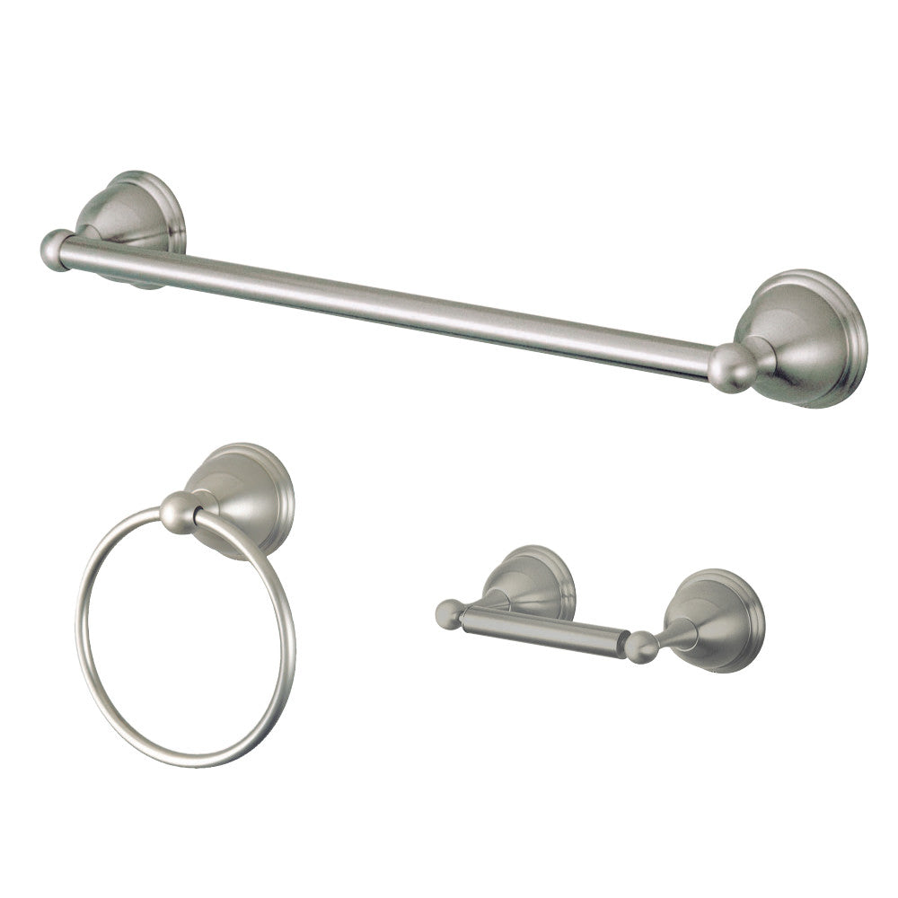 Kingston Brass Restoration 3-Piece Bathroom Hardware