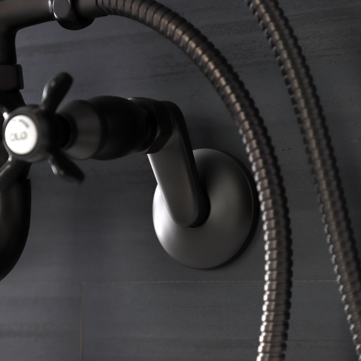 Essex Wall Mount Clawfoot Tub Faucet with Hand Shower