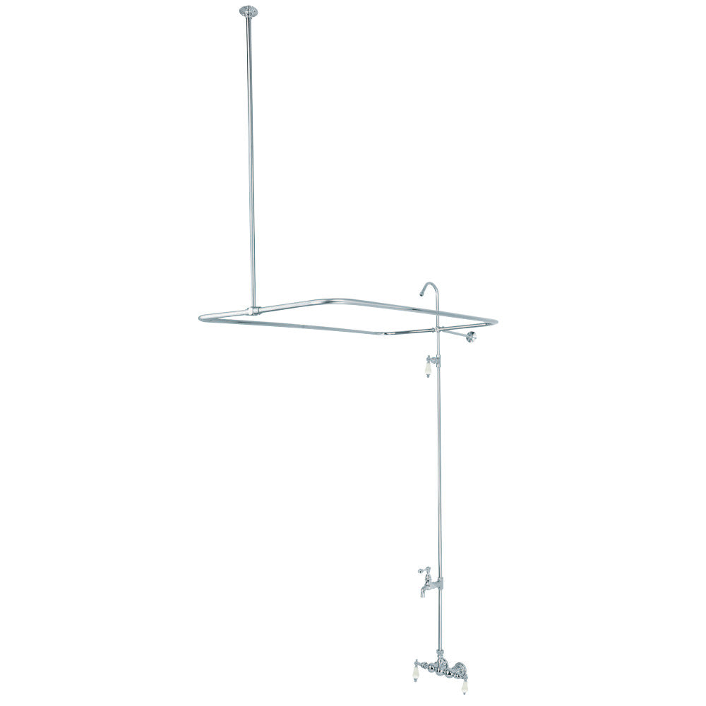 Vintage 3-3/8-Inch Wall Mount Tub Faucet