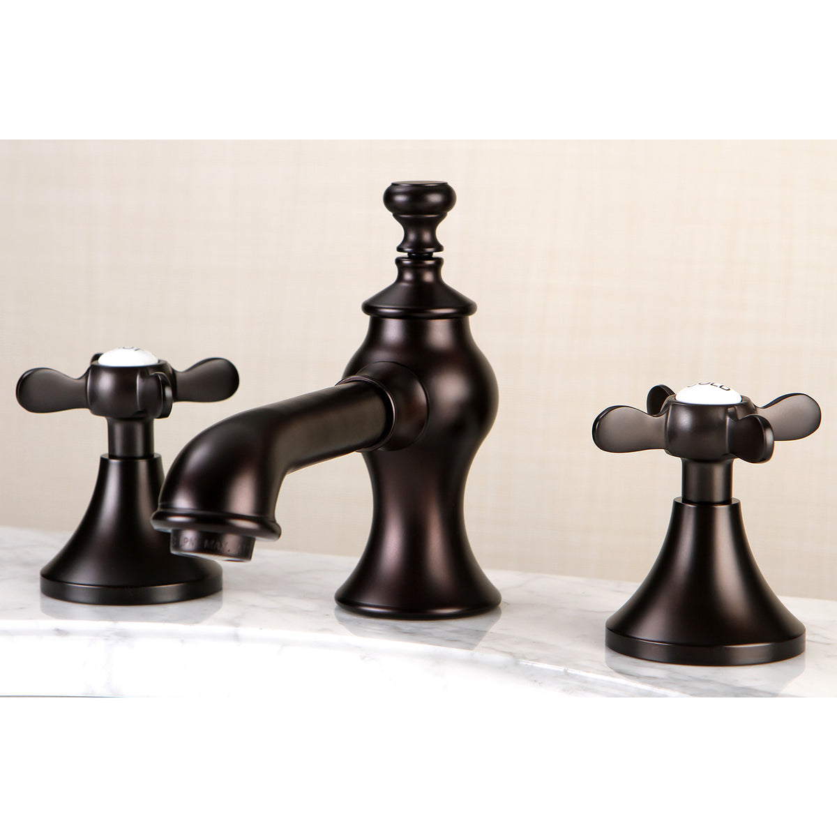 Kingston Brass KC7065BEX 8 in. Widespread Bathroom Faucet