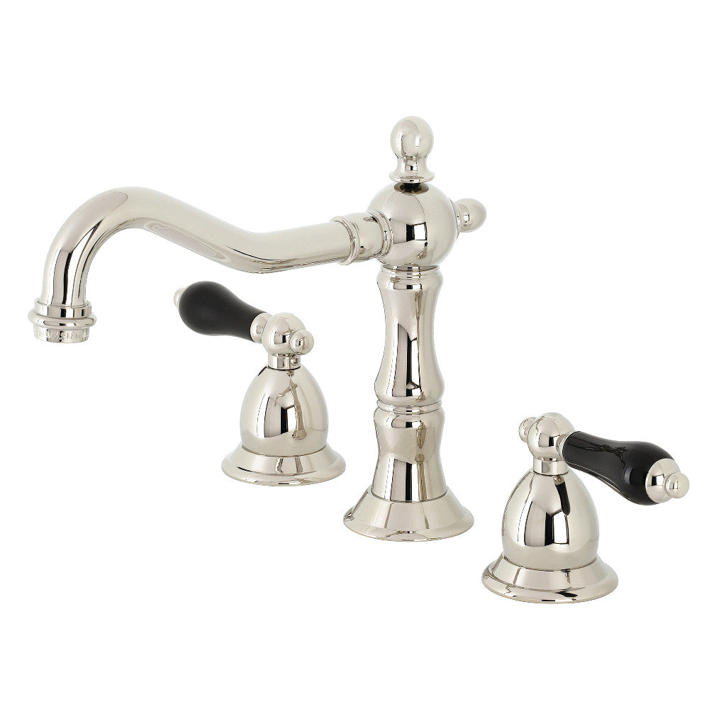 Kingston Brass KS1975PKL Duchess Widespread Bathroom Faucet with Brass Pop-Up