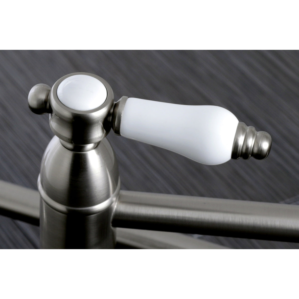 Kingston Brass KS3106BPL Bel-Air Wall Mount Pot Filler Kitchen Faucet
