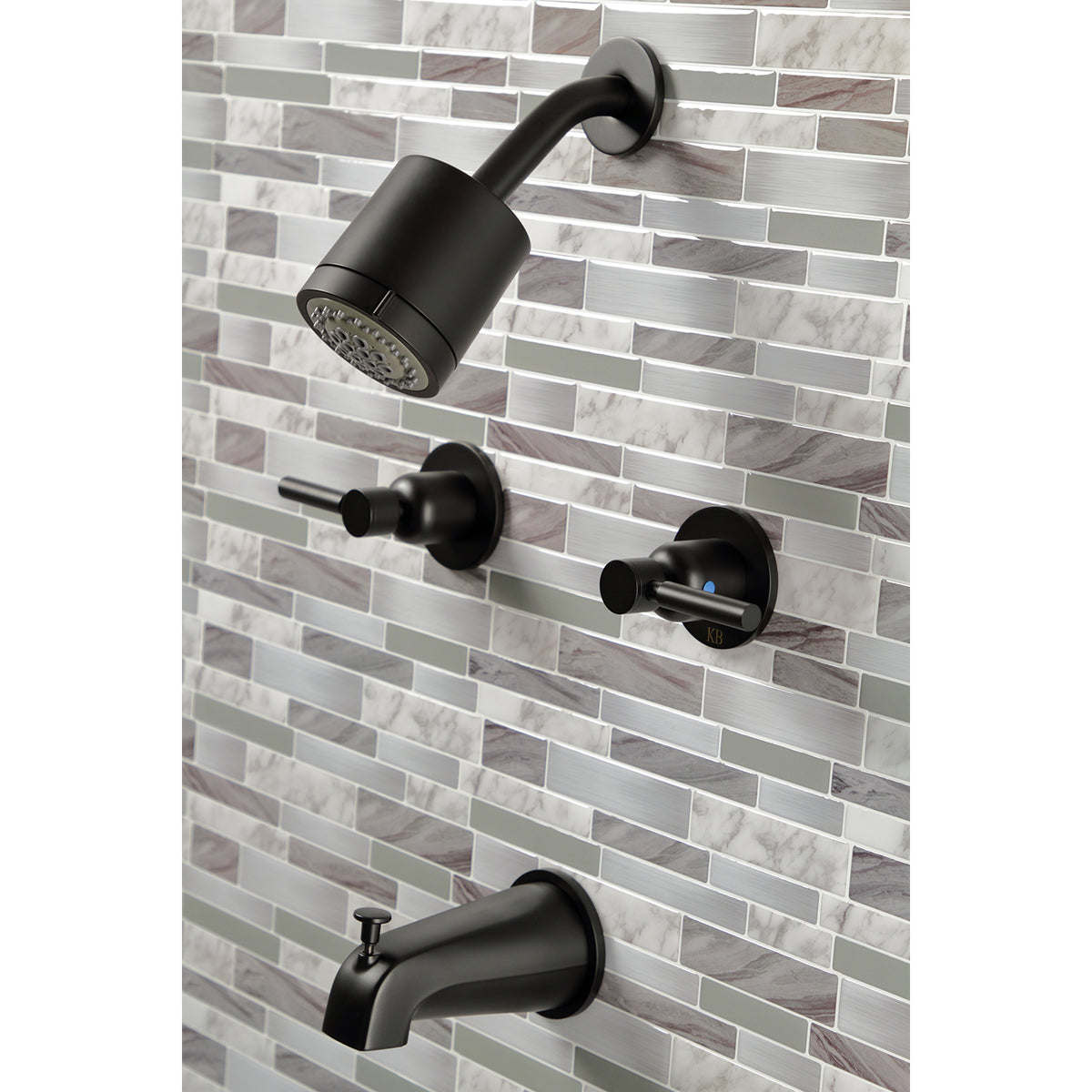 Concord Two-Handle Tub and Shower Faucet