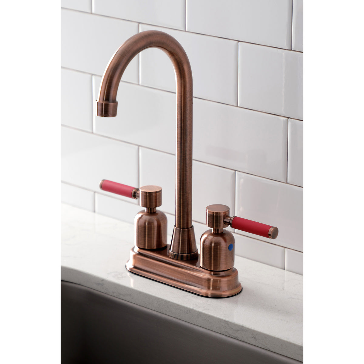 Kingston Brass KB8490DKL Kaiser Bar Faucet