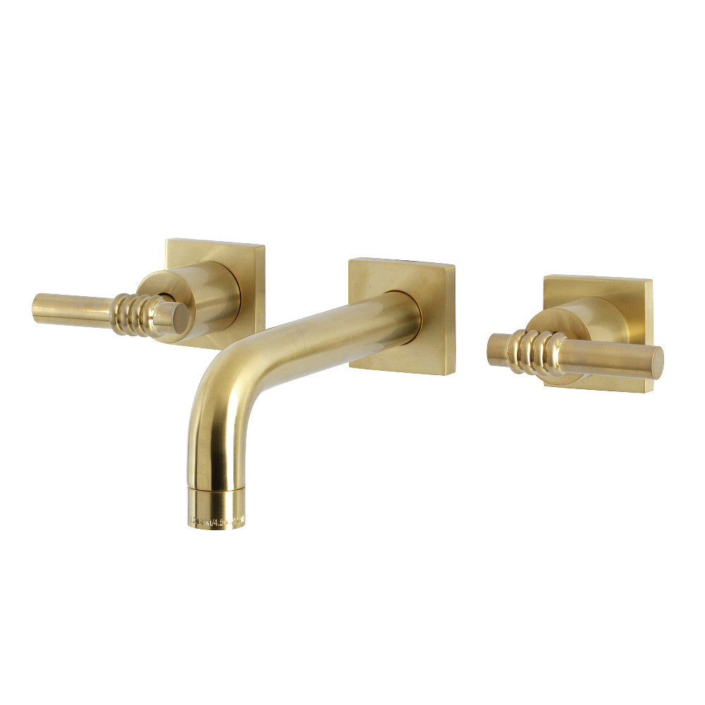 Kingston Brass KS6127ML Milano Two-Handle Wall Mount Bathroom Faucet