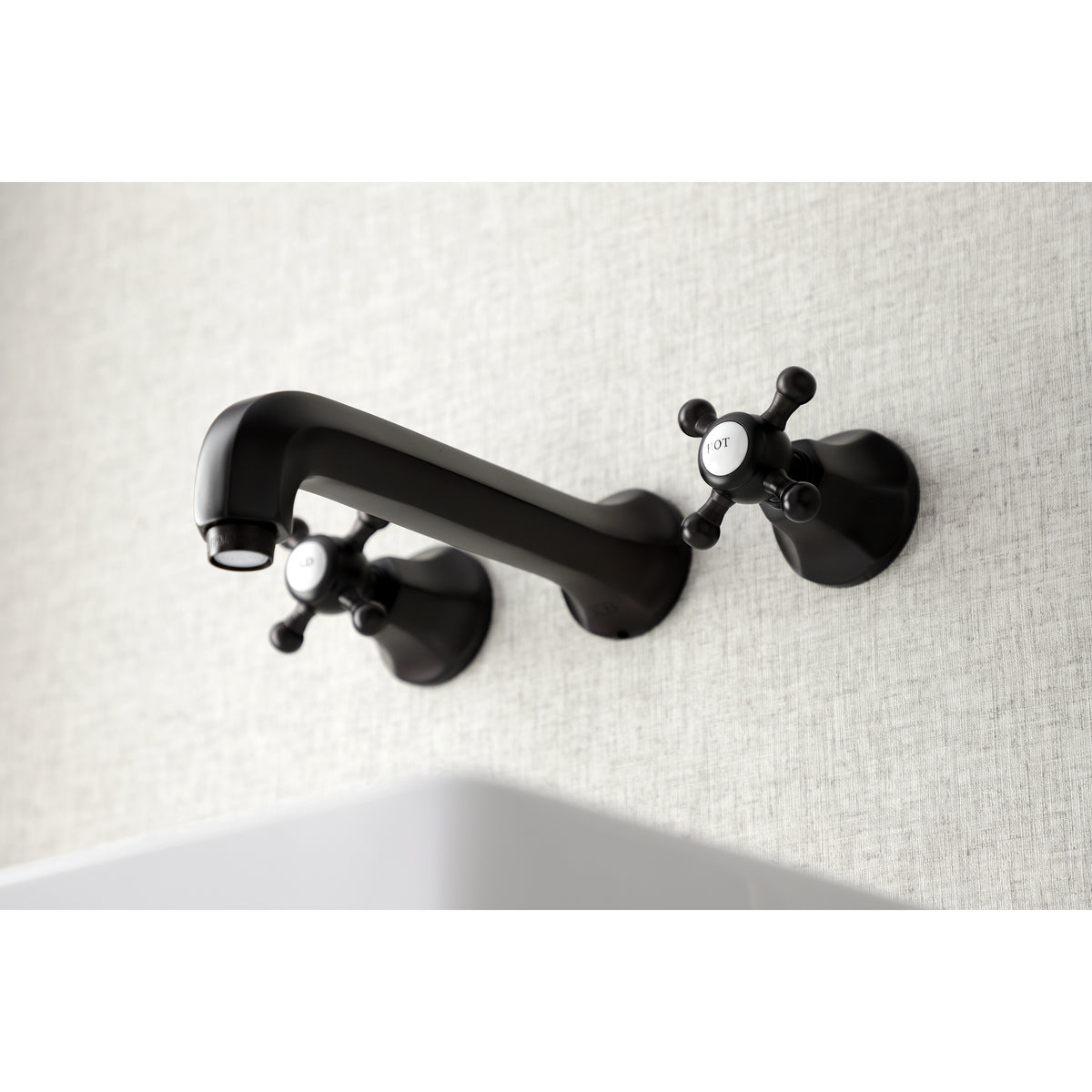 Kingston Brass KS4122BX Wall Mount Bathroom Faucet