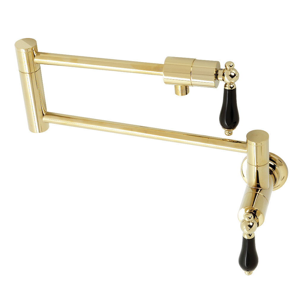 Kingston Brass KS4101PKL Duchess Wall Mount Pot Filler