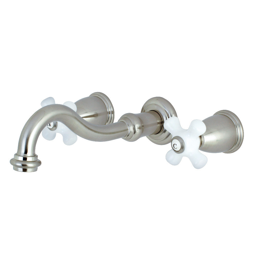Restoration Two-Handle Wall Mount Tub Faucet