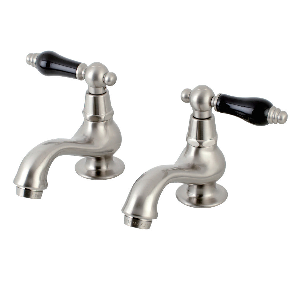 Kingston Brass KS1105PKL Basin Tap Faucet with Cross Handle